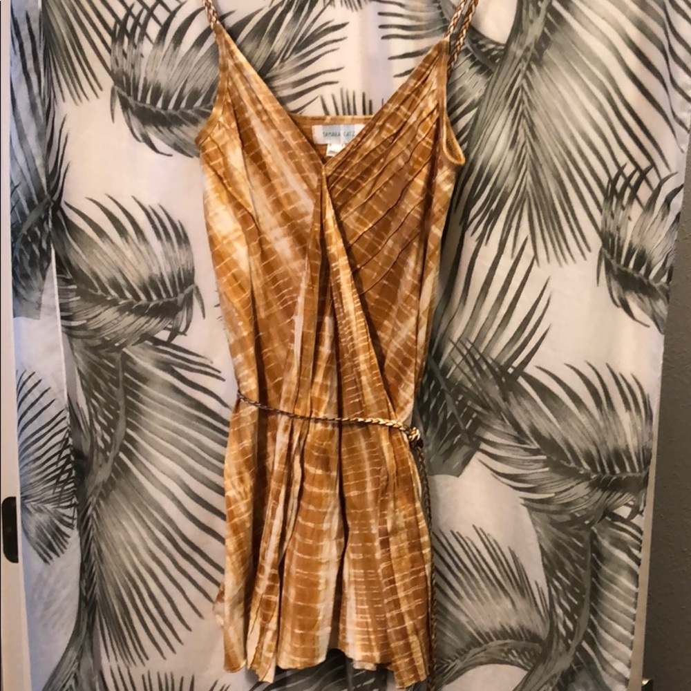 TAMARA CATZ unique mini dress